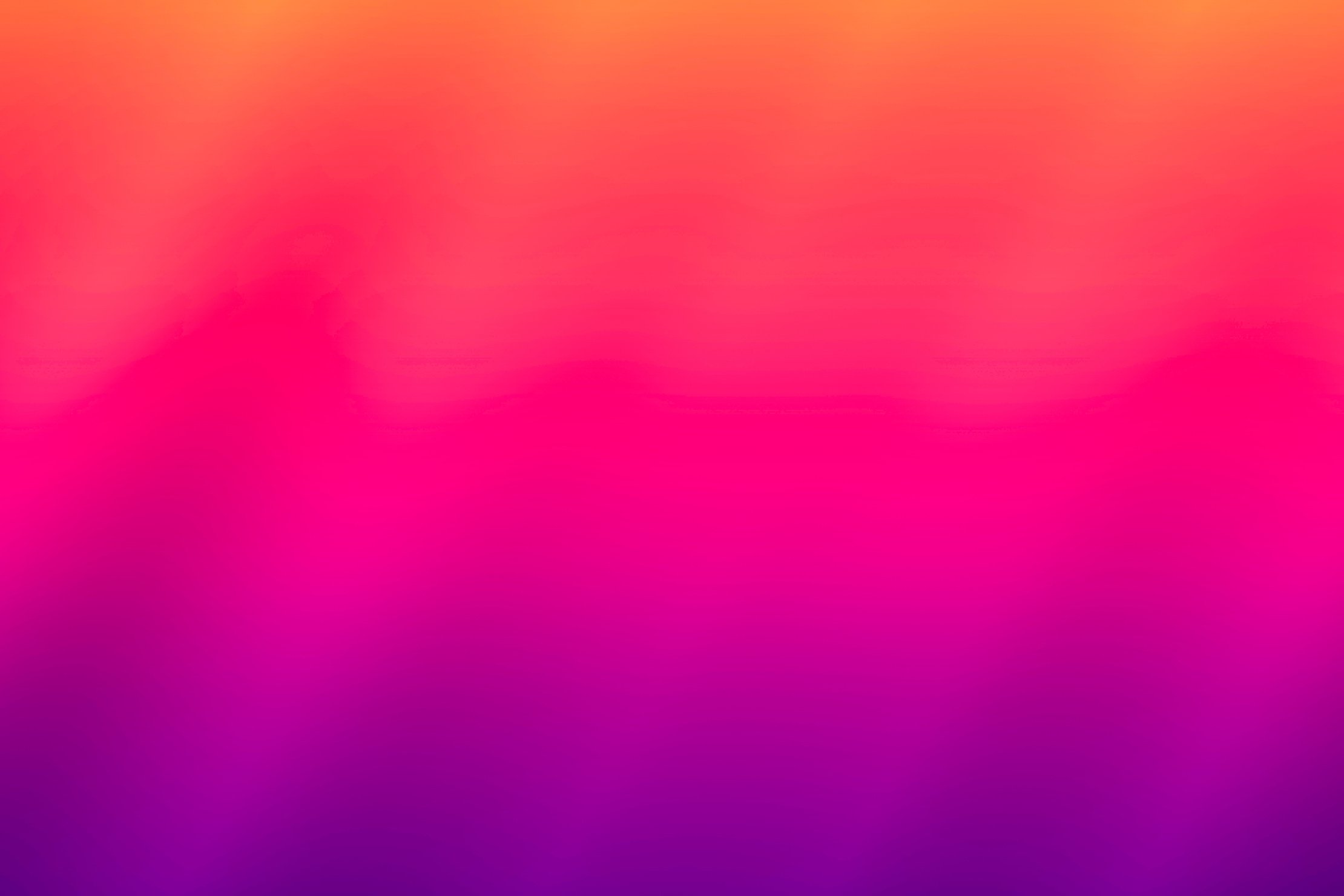 Abstract Gradient Background Wallpaper - with smooth rippled wave pattern - Purple Magenta, Fuchsia, Orange Colors